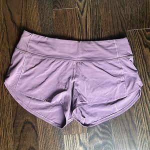 Lululemon speed up shorts 2.5”